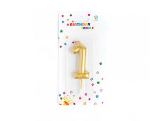 სანთელი ციფრი 1