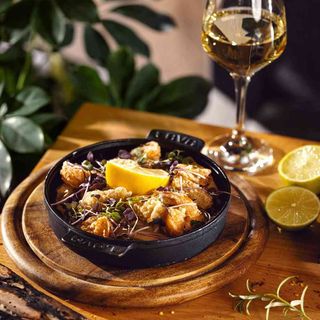 შემწვარი  კრევეტები