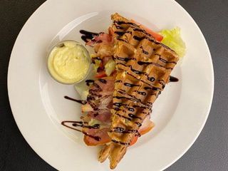 Вафлі з беконом (230g)