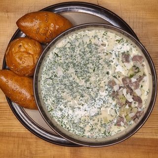 Окрошка без мяса