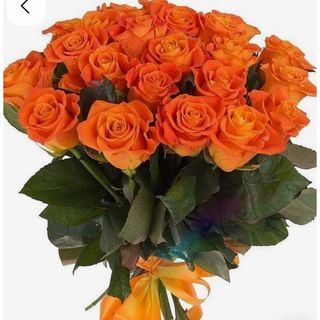 Bouquet 30  Roses orange 