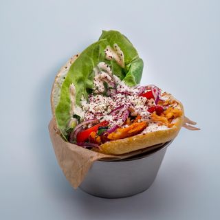 Döner kebab de pollo