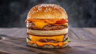 Double Chilli Challenge Burger