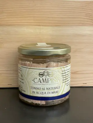 Tonno al naturale in acqua di mare 220gr