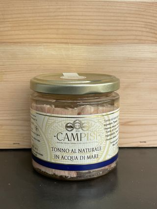 Tonno al naturale in acqua di mare 220gr