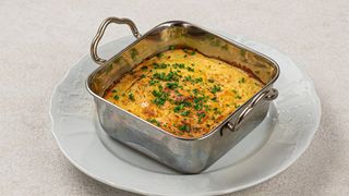 Пирог пастуший с курицей и грибами