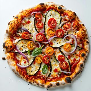 Vegetariana rossa rotonda