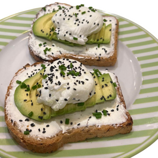 Avocado Toast Eggs & Philadelphia