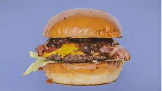 Burger Czizas z wołowiną