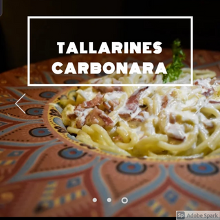 Espaguetis Carbonara