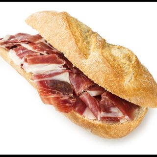 Bocadillo Jamón Serrano.