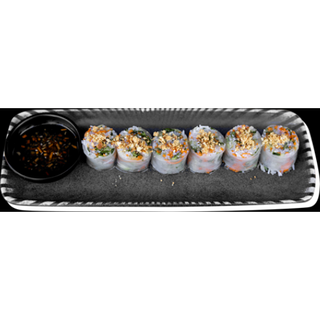 FRESH SPRING ROLLS saumon fume cheese