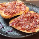 Tostada Con 1 Embutido