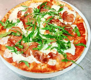 Pizze serranite (33 cm.)