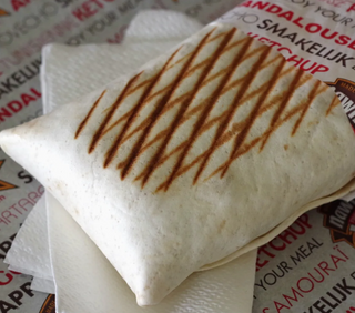 Menú de taco de nuggets