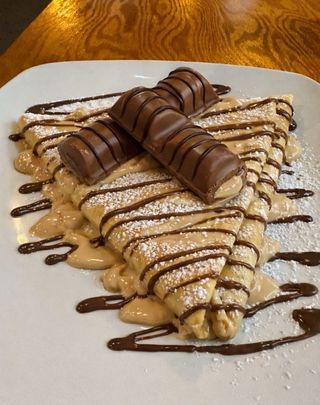 Crêpes Nutella e Kinder Bueno