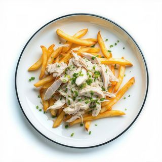 Patatas Rancheras Con Kebab De Pollo (Grande)