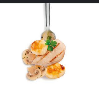 Pollo patate e funghi 