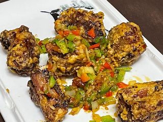 Costine con aglio 蒜香排骨