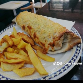 Menú durum gratinado