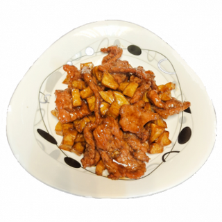 154. Телешко с картофи (700г)