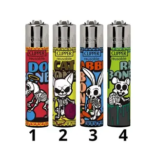 Isqueiro Death Animals Collection - Clipper 1un