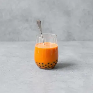 Papaya Bubble Tea