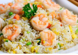 riz cantonais crevettes