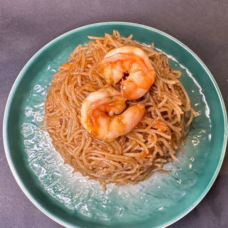 25.FIDEOS DE ARROZ CON GAMBAS