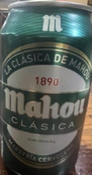 Cerveza  Mahou clásica lata 33cl 
