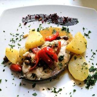 Ricciola alla ligure