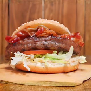 Hamburger super Dallas bacon singolo