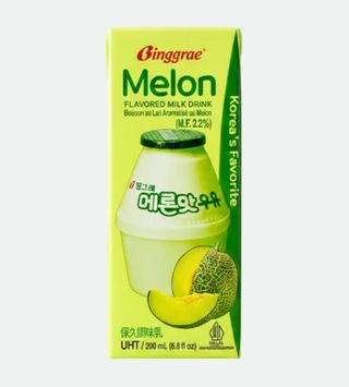 Молоко со вкусом дыня