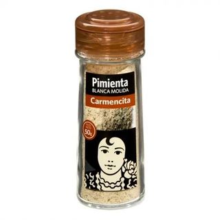Pimienta Blanca Molida Carmencita 50 Gr.