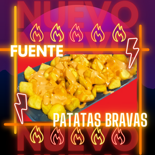 Fuente de Patatas bravas