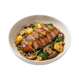 Pato Asado Con Salsa De Piña