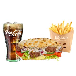 (Vege) Creamy Yogurt & Saffron flatbread Menu