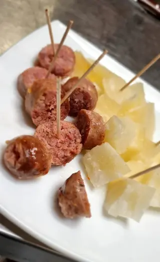 CHORIZO CON YUCA