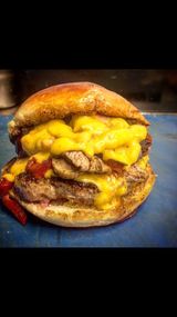 Steak Burger+pomfrit