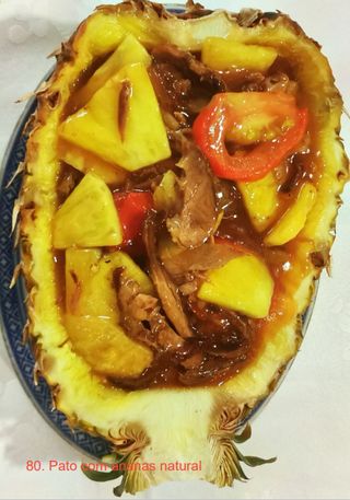 Pato com Ananás Natural