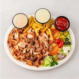 Talerz kebab