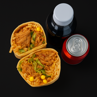 Menu BURRITO + BEBIDA A ELEGIR
