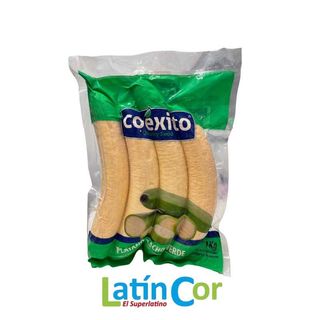 1ud Platano Macho verde congelado 1kg
