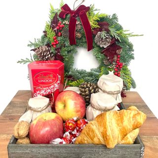 DESAYUNO NAVIDEÑO CON CORONA NAVIDEÑA