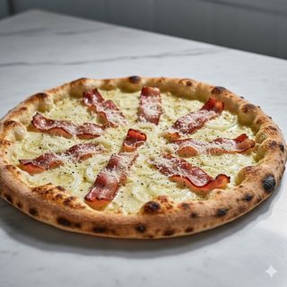 Pizza Carbonara (Mediana)