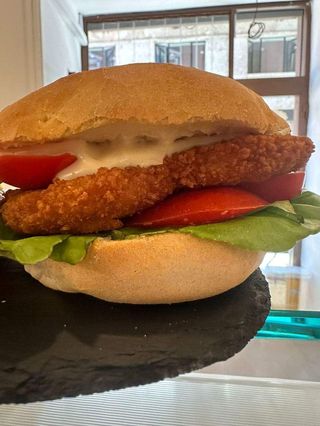 Panino cotoletta di pollo