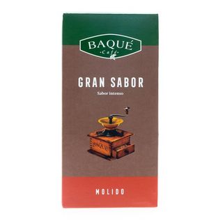 Café molido natural BAQUÉ Gran Sabor, paquete 250 g