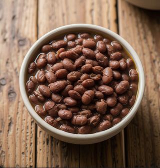 Porción de frijoles