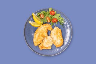 Piept de pui la tigaie cu lămâie