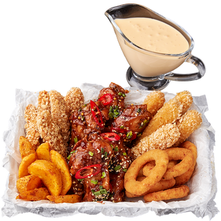 Комбо закусок + Крильця Джек Деніелс (700 г)